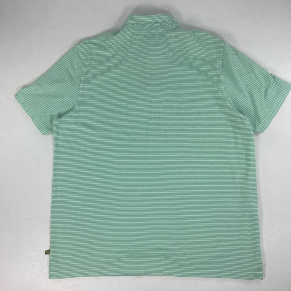 Tommy Bahama IslandZone Polo Shirt Mens XXL /TTG Green Solid Knit Soft Casual - Picture 2 of 15